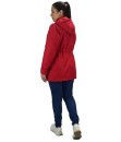 Parka Jaqueta Butu Biru Extra Grande Plus Size Feminino - Vermelho